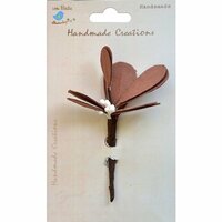 Little Birdie Crafts - Handmade Creation Collection - Mistletoe Stems - Brown