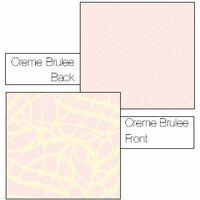Luxe Designs Inc. - Cashmere Sweater Collection - 12x12 Double Sided Paper - Cr?me Brulee, CLEARANCE
