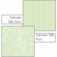 Luxe Designs Inc. - Cashmere Sweater Collection - 12x12 Double Sided Paper - Saltwater Taffy, CLEARANCE