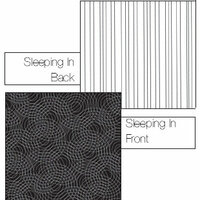 Luxe Designs Inc. - Classic Black Collection - 12x12 Double Sided Paper - Sleeping In, CLEARANCE