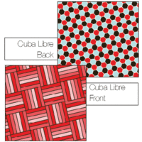 Luxe Designs Inc. - Cocktail Dress Collection - 12x12 Double Sided Paper - Cuba Libre, CLEARANCE