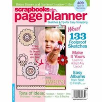 Better Homes and Gardens - Scrapbooks etc. Page Planner - Sketches and Tips for Easy Scrapping, CLEARANCE