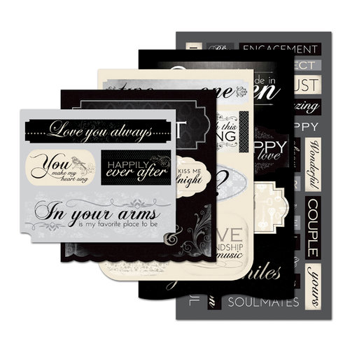 Momenta - Vellum Stickers - Message Pad - Marriage