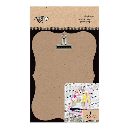 Art-C - Clipboard with Scalloped Edges