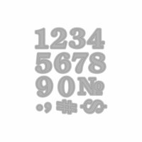 Momenta - Die Cutting Template - Numbers