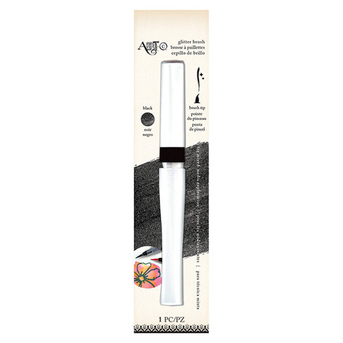 Art-C - Pre-Filled Glitter Waterbrushes - Black