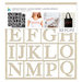 Momenta - 10 x 10 Fabric Stencils - Uppercase Serif