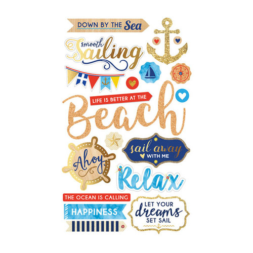 Momenta - Mixed Media Stickers - Nautical