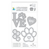 Momenta - Cut and Emboss Template - Paw Print Love