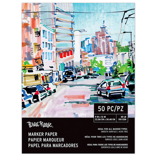 Brea Reese - Marker Paper - 9 x 12 - 50 Sheets
