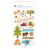 Momenta - Mixed Media Stickers - Adventure. On the Road, Camping