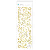 Momenta - Puffy Stickers - Flourishes - Gold