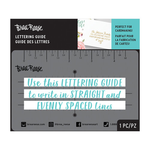 Brea Reese - 3 Lines - Lettering Guide