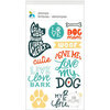 Momenta - Unmounted Cling Rubber Stamps - Dog Mom