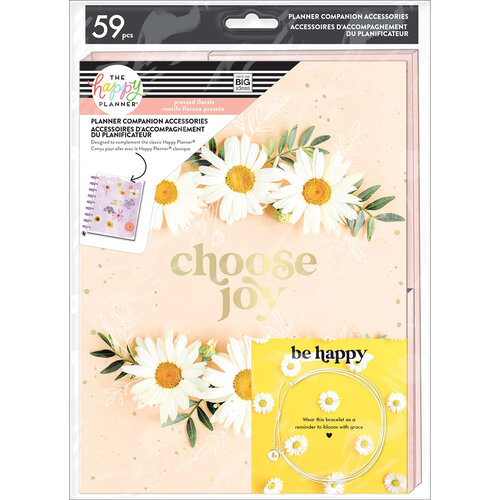 Me and My Big Ideas - Happy Planner Collection - Classic Planner - Add-Ons - Pressed Florals