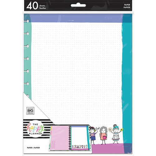 Me and My Big Ideas - Happy Planner Collection - Big Planner - Add-Ons - Fill Paper - Stick Babe - Friends