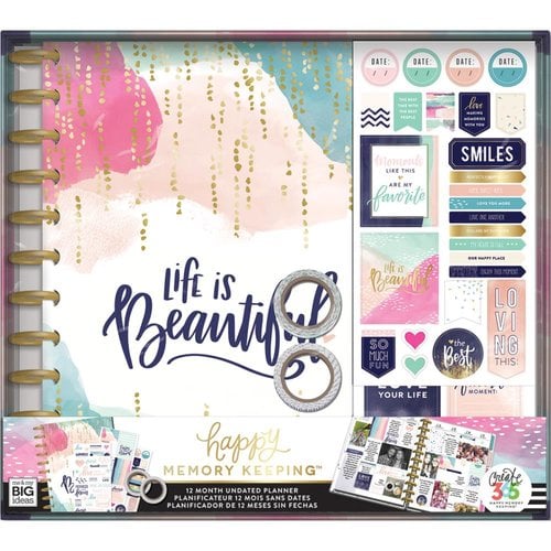Me and My Big Ideas - Create 365 Collection - Planner - Box Kit - Tranquility - Undated