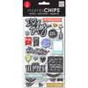 Me and My Big Ideas - MAMBI Sticks - Chipboard Stickers - Chalk - Colored Amazing