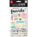 Me and My Big Ideas - Chipboard Stickers - Favorite