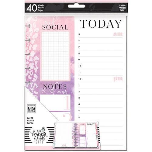 Me and My Big Ideas - Glam Girl Collection - Planner - Fill Paper - Social