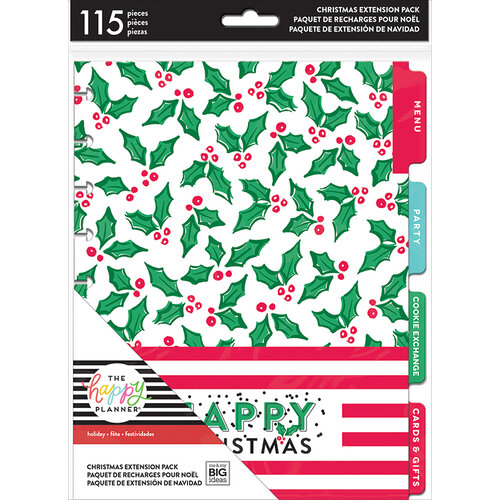 Me and My Big Ideas - Happy Planner Collection - Planner - Extension Pack - Christmas