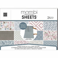 Me and My Big Ideas - MAMBI Sheets - Expandable Paper Pad - Soft Blooms - Horizontal