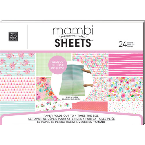 Me and My Big Ideas - MAMBI Sheets - Expandable Paper Pad - Juliette - Horizontal