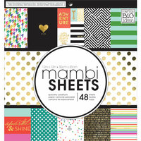Me and My Big Ideas - MAMBI Sheets - 12 x 12 Specialty Paper Pad - Big City Brights