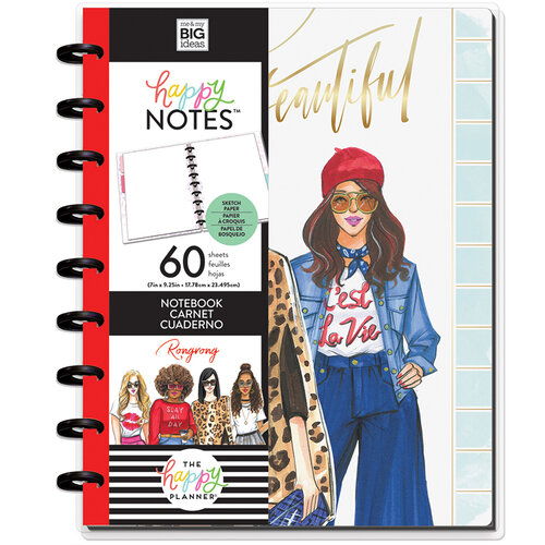 Me and My Big Ideas - Happy Planner Collection - Planner - Classic - Life is Beautiful Notebook with Foil Accents