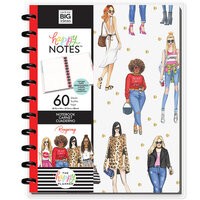 Me and My Big Ideas - Happy Planner Collection - Slay All Day Gold Dots Notebook with Foil Accents