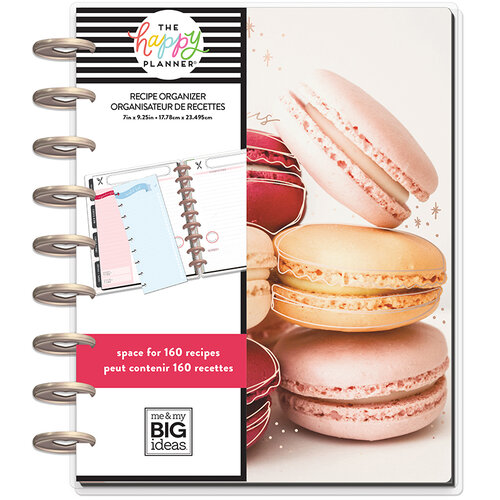 Me and My Big Ideas - Happy Planner Collection - Recipe Organizer - Bon Appetit