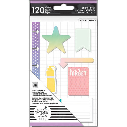 Me and My Big Ideas - Healthy Hero Collection - Planner - Mini - Sticky Notes