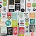 Me and My Big Ideas - Create 365 Collection - Cardstock Stickers - Life Quotes