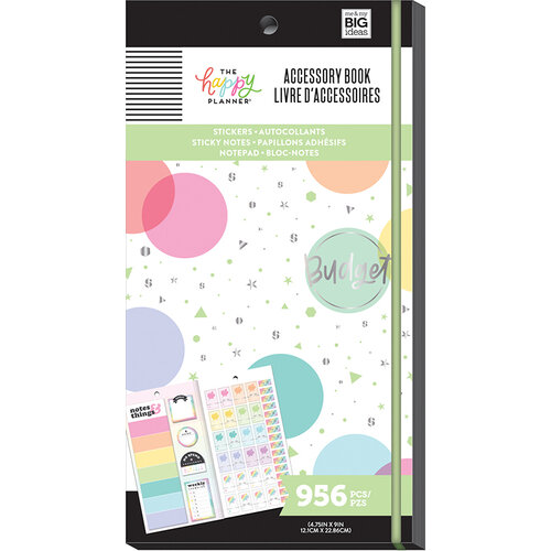 Me and My Big Ideas - Happy Planner Collection - Planner - Stickers - Budget Accessory Book