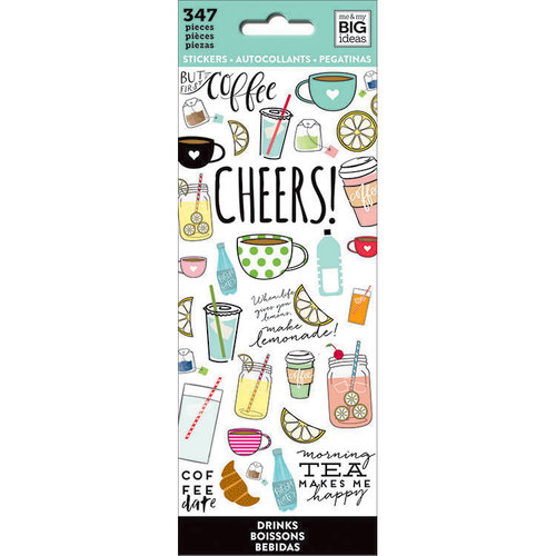 Me and My Big Ideas - Create 365 Collection - Planner - Icon Stickers - Drinks