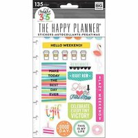 Me and My Big Ideas - Create 365 Collection - Planner - Embellished Stickers with Foil Accents - TGIF