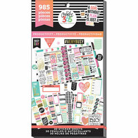 Me and My Big Ideas - Create 365 Collection - Planner - Stickers - Value Pack - Productivity with Foil Accents