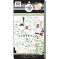 Me and My Big Ideas - Happy Planner Collection - Planner - Stickers - The Homebody With Foil Accents