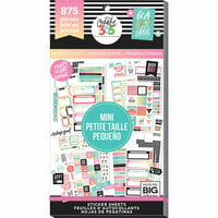 Me and My Big Ideas - Create 365 Collection - Planner - Stickers - Value Pack - Mini Productivity with Foil Accents
