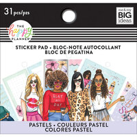 Me and My Big Ideas - Happy Planner Collection - Planner - Tiny Sticker Pad Pastel with Foil Accents