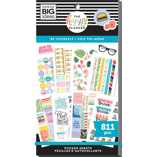 me & my BIG ideas SRK-163 Scrapbook Page Kit/Stickers Multicolor