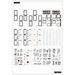 Me and My Big Ideas - Happy Planner Collection - Planner - Stickers - Black And White