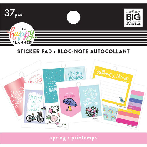 Me and My Big Ideas - Happy Planner Collection - Planner - Tiny Sticker Pad - Spring