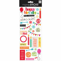 Me and My Big Ideas - MAMBI Sticks - Clear Stickers - Getting Old