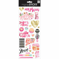 Me and My Big Ideas - MAMBI Sticks - Clear Stickers - Super Mom