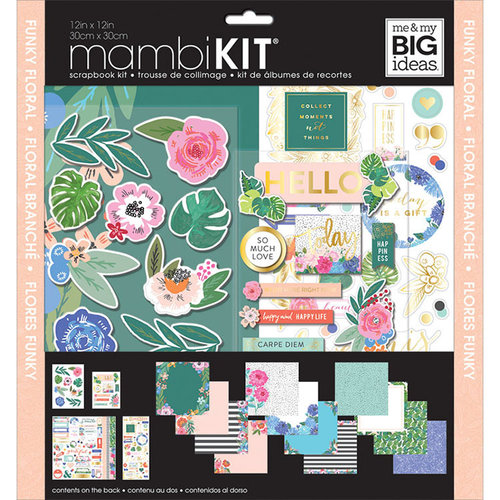 Me and My Big Ideas - MAMBI Kit - 12 x 12 Page Kit - Funky Florals