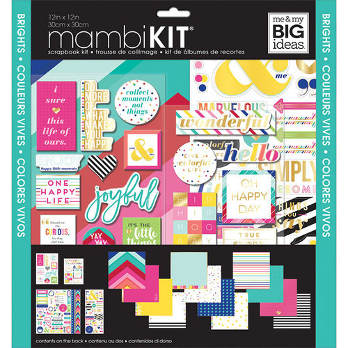 Me and My Big Ideas - MAMBI Kit - 12 x 12 Page Kit - Brights