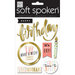 Me and My Big Ideas - Soft Spoken - 3 Dimensional Stickers - Hooray Birthday