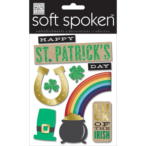 Me and My Big Ideas - Soft Spoken - 3 Dimensional Stickers - Luck of the Irish