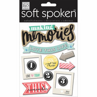 Me and My Big Ideas - Soft Spoken - 3 Dimensional Stickers - Love This Life